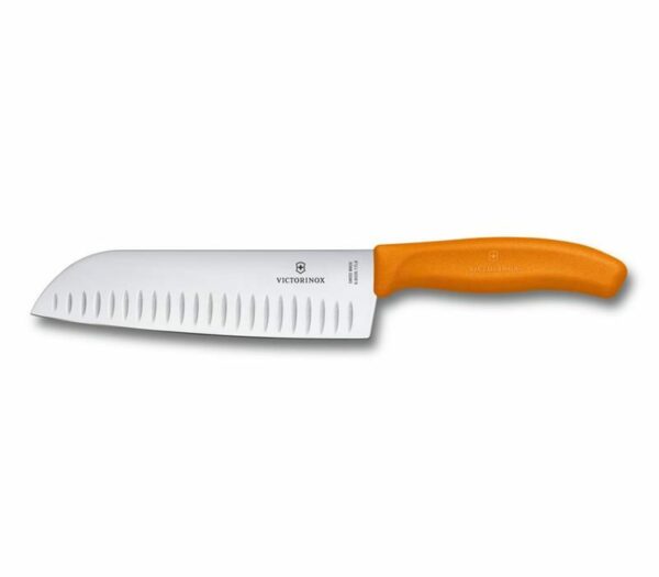 Swiss Classic Santokumesser Victorinox orange