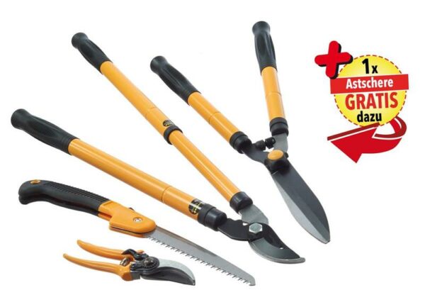 SmartWorks Gartenpflegset 4-teilig