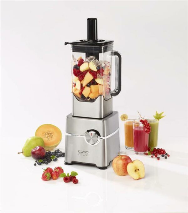 Caso Hochleistungs-Standmixer, 2000 W, Edelstahl