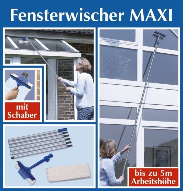 Wenko Teleskop Fensterwischer Set – Bild 4