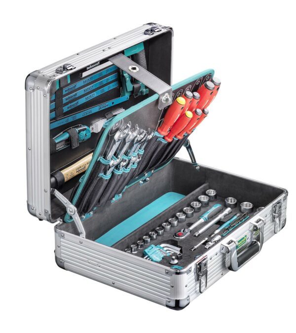 Technocraft Alu-Werkzeugkoffer "PRO BOX 127", 127-teilig 663285