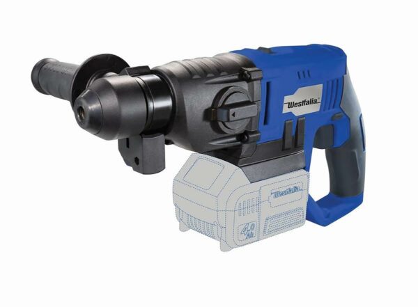 Westfalia Bohrhammer ABH 18, 18 V Li - Ion - ohne Akku und Ladegerät