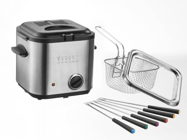 Westfalia Mini Fritteuse und Fondue-Set, 1,2 Liter – Bild 2