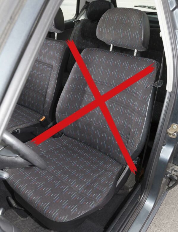 Westfalia Ergonomische Sitzauflage, schwarz – Bild 3