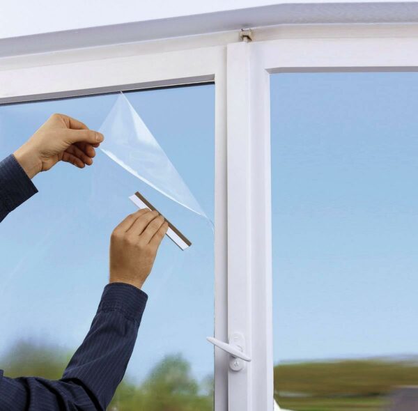 Fenster-Folie, Klima, 58 x 122 cm, Transparent