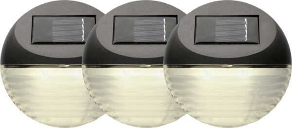 Best Season LED Solar Wandleuchten "Fency" im 3er Set – Bild 3