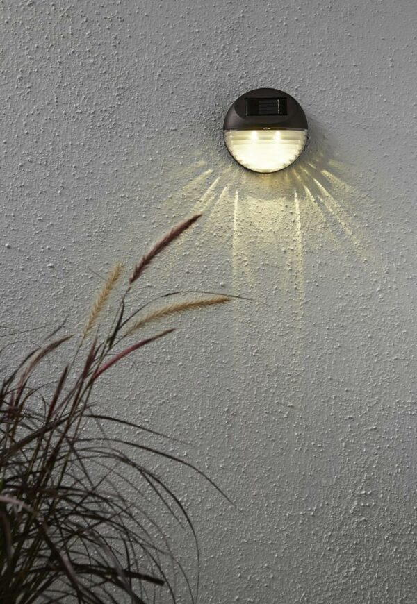Best Season LED Solar Wandleuchten "Fency" im 3er Set – Bild 2