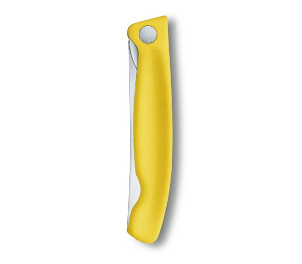 Victorinox Swiss Classic faltbares Gemüsemesser gelb – Bild 3