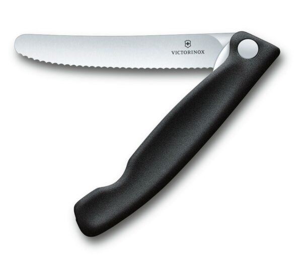 Victorinox Swiss Classic faltbares Gemüsemesser schwarz – Bild 2