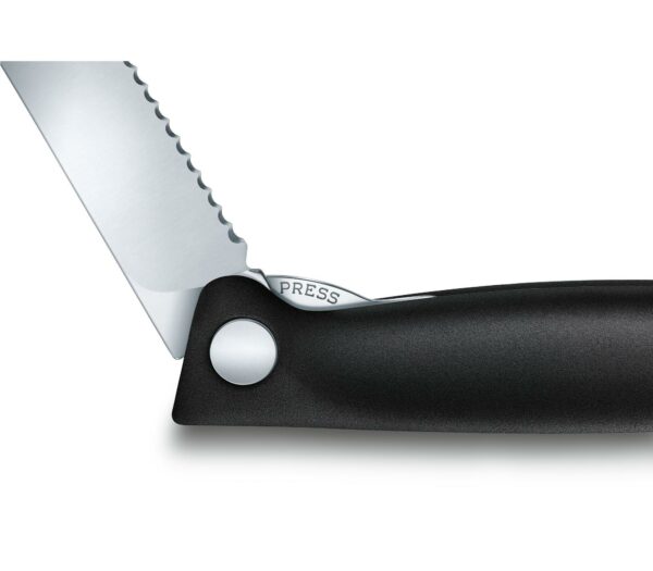 Victorinox Swiss Classic faltbares Gemüsemesser schwarz – Bild 4