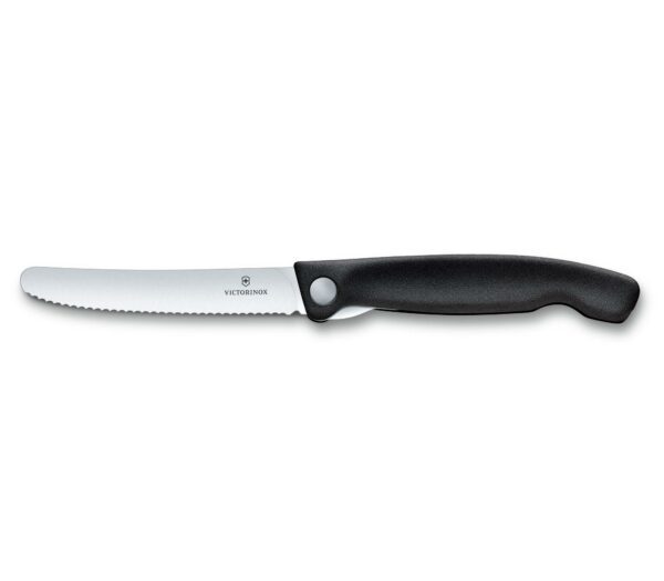 Victorinox Swiss Classic faltbares Gemüsemesser schwarz – Bild 3