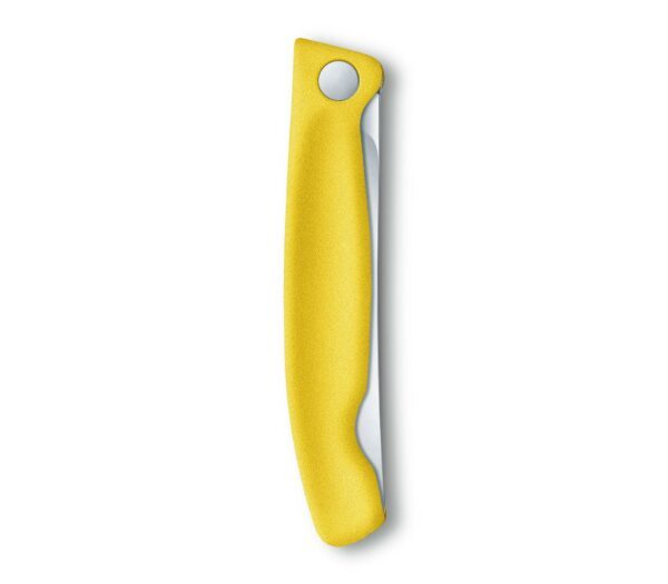 Victorinox Swiss Classic faltbares Gemüsemesser gelb – Bild 2