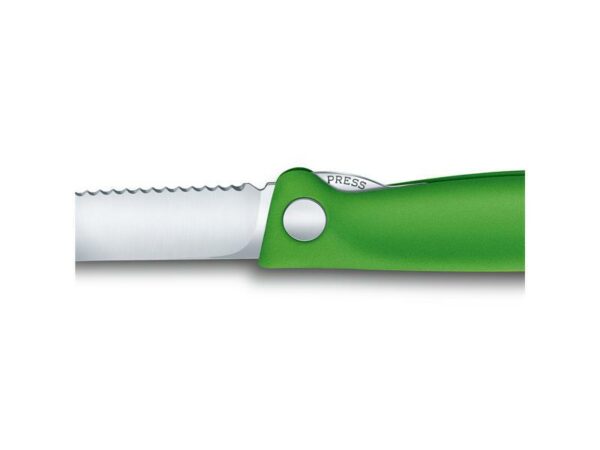 Victorinox Swiss Classic faltbares Gemüsemesser grün – Bild 3
