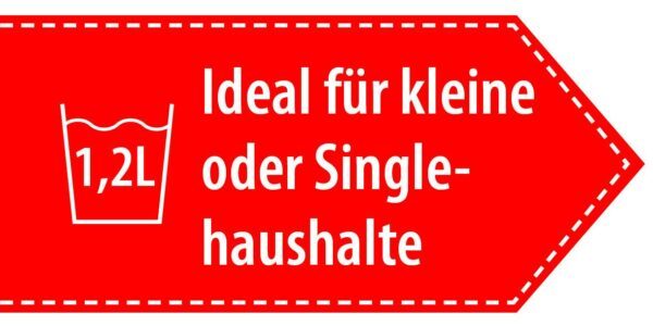 Caso Wasserkocher, WK 2100 compact, Edelstahl, Silberfarben – Bild 3