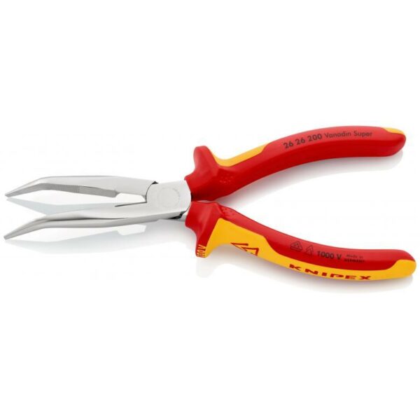 KNIPEX Flachrundzange mit Schneide