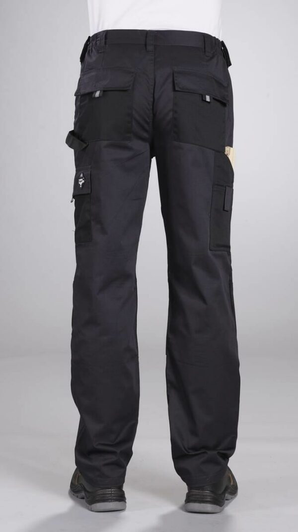 Arbeits Bundhose, Farbe dunkelgrau, Gr. 56 – Bild 4