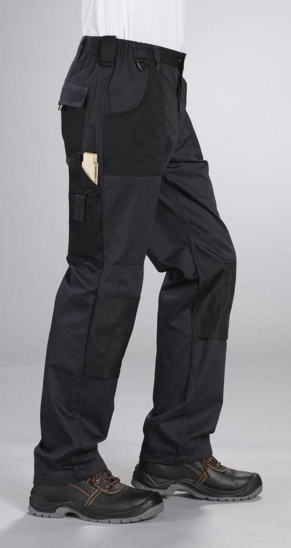 Arbeits Bundhose, Farbe dunkelgrau, Gr. 56 – Bild 2