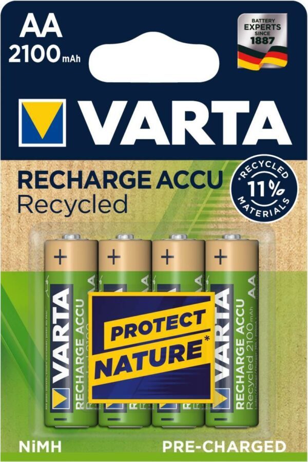 Varta RECHARGE Recycled NiMH Akkus – Bild 2