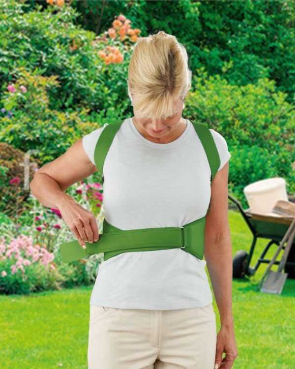 Posture Haltungsgurt, GrL/XL.Taillenumfang 94 - 110 cm, Grün – Bild 2