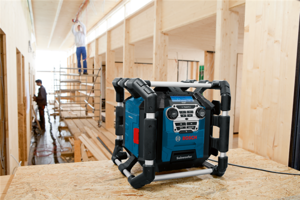 DAB+ Baustellenradio von Bosch GPB18V-5 SC - 06014A4130 – Bild 2