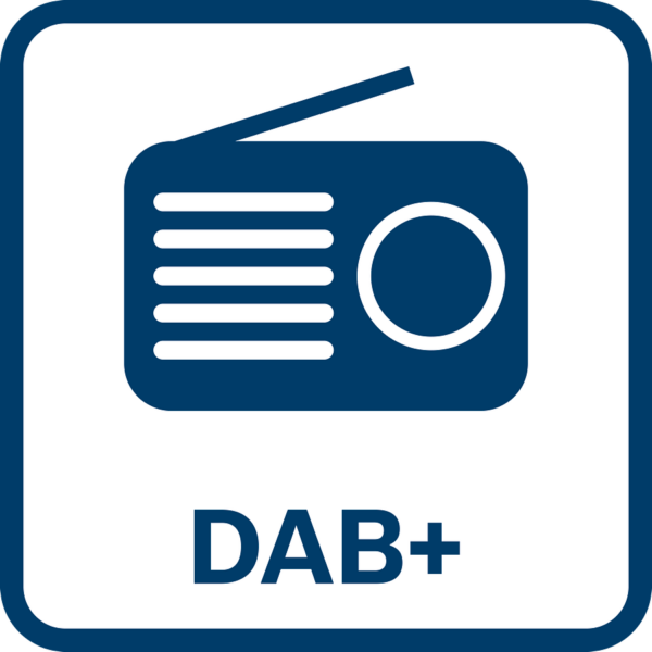 DAB+ Baustellenradio von Bosch GPB18V-5 SC - 06014A4130 – Bild 4