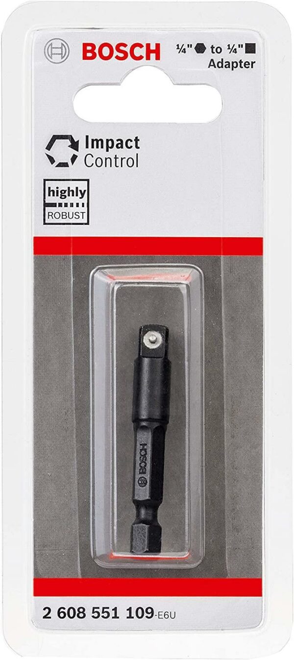 Bosch Steckschlüssel-Adapter Antrieb 1/4 (6.3 mm) Abtrieb 1/4 (6.3 mm) 50m