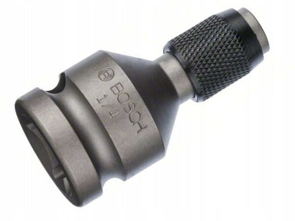Bosch Adapter für Steckschlüssel 1/2'' Vierkant auf 1/4" Sechskant "Hex" – Bild 3