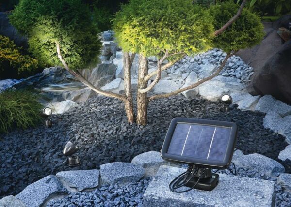Esotec Solarspot Trio mit & ohne Bewegungsmelder – Bild 2