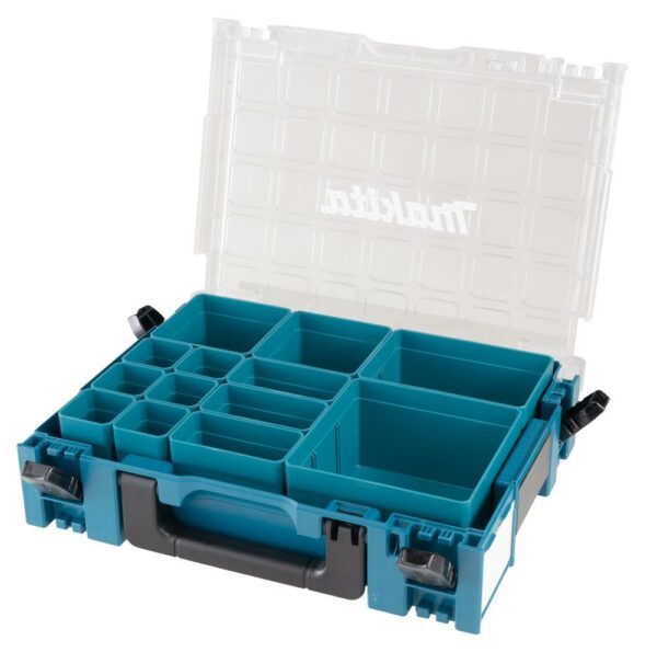 Makita Akku Bohrschrauber DDF486RTJ + Makpac Organizer – Bild 4