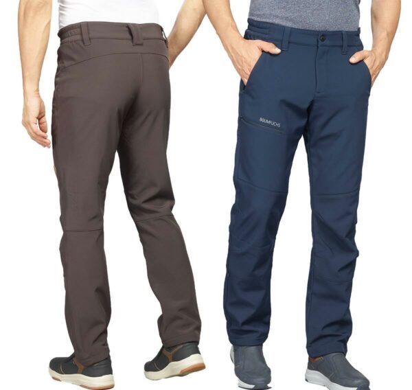 Baumfuchs Outdoorhose mit Futter, Farbe braun, Gr.48 – Bild 3