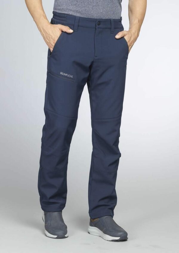 Baumfuchs Outdoorhose mit Futter, Farbe braun, Gr.48 – Bild 4