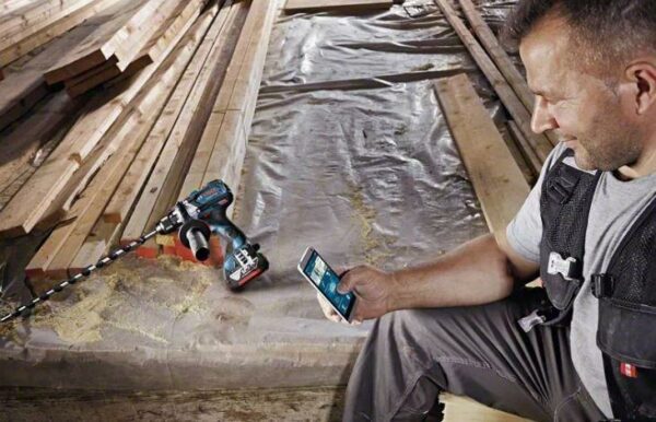 Bosch Akku-Bohrschrauber GSR 18V-110C, 3 Li-ion Akkus 5,0 Ah, L-BOXX – Bild 4