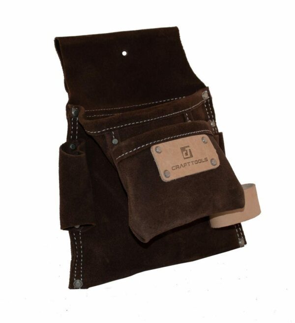 Crafttools Nagel- und Werkzeugtasche Leder