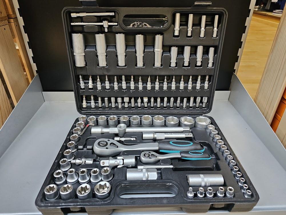 Heyco 84001083 Steckschlüsselgarnitur-Satz 84-0010-M 1/4 Zoll-1/2 Zoll, 23-teilig