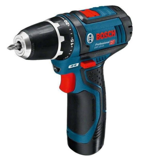 Bosch Professional GSR 12V-15 + Akku Stichsäge GST12V-70 – Bild 3