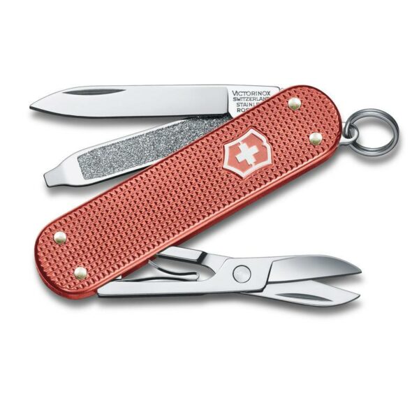 Victorinox Classic SD, 58 mm, Alox Limited Edition 2025, Stone Red