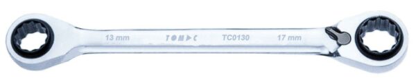 TOMAC Ratschen-Doppelringschlüssel TC0130