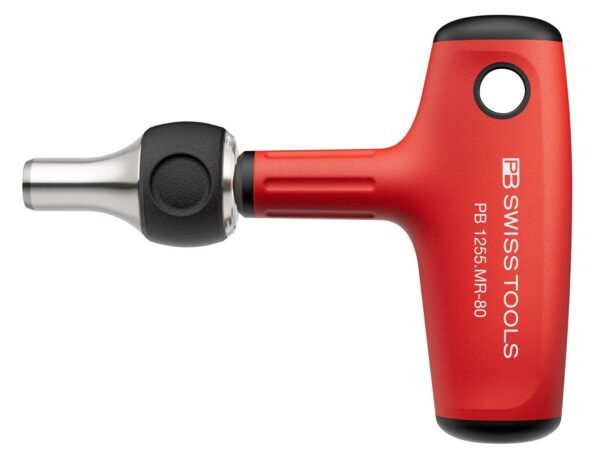 PB Swiss Tools Bithalter Quergriff mit Ratsche PB 1255.MR-80 CBB – Bild 2