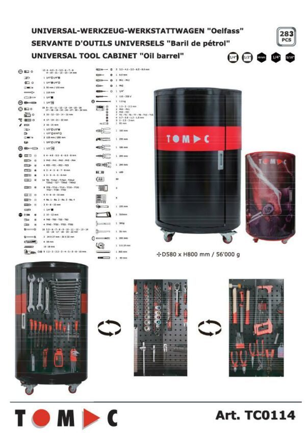 TOMAC Werkstattwagen Universal "Oelfass" TC0114 – Bild 2