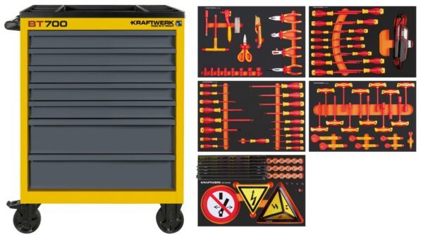 Kraftwerk VDE Werkstattwagen BT700, 116-tlg. 102.117.430