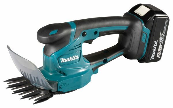Makita Akku-Grasschere und Heckenschere 18V DUM111RFX mit 1 x 18V Akku 3Ah und Ladegerät