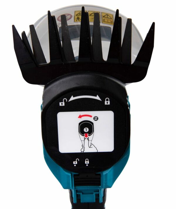 Makita Akku-Grasschere und Heckenschere 18V DUM111RFX mit 1 x 18V Akku 3Ah und Ladegerät – Bild 3