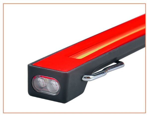 TOMAC Akku-LED-Arbeitsleuchte 2 in 1 Extra flache TC0505