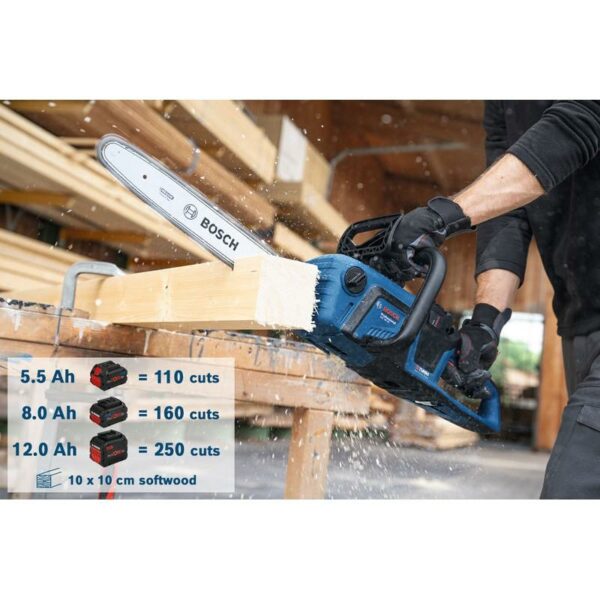 Bosch GKE 18V-40 Akku-Kettensäge 360mm (solo, im Karton) - 06008D3000 – Bild 2
